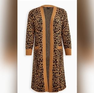 NWT Torrid Leopard Duster
